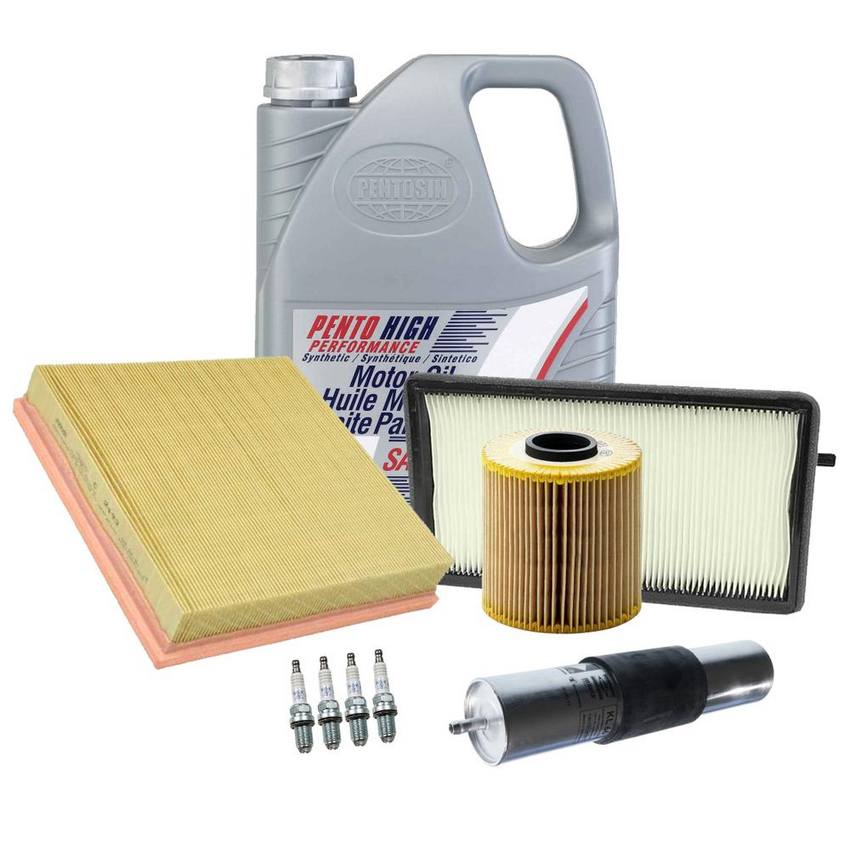 BMW Ignition Tune-Up Kit (5W-30) (5 Liter) (High Performance) 64119069895 - eEuroparts Kit 3086370KIT